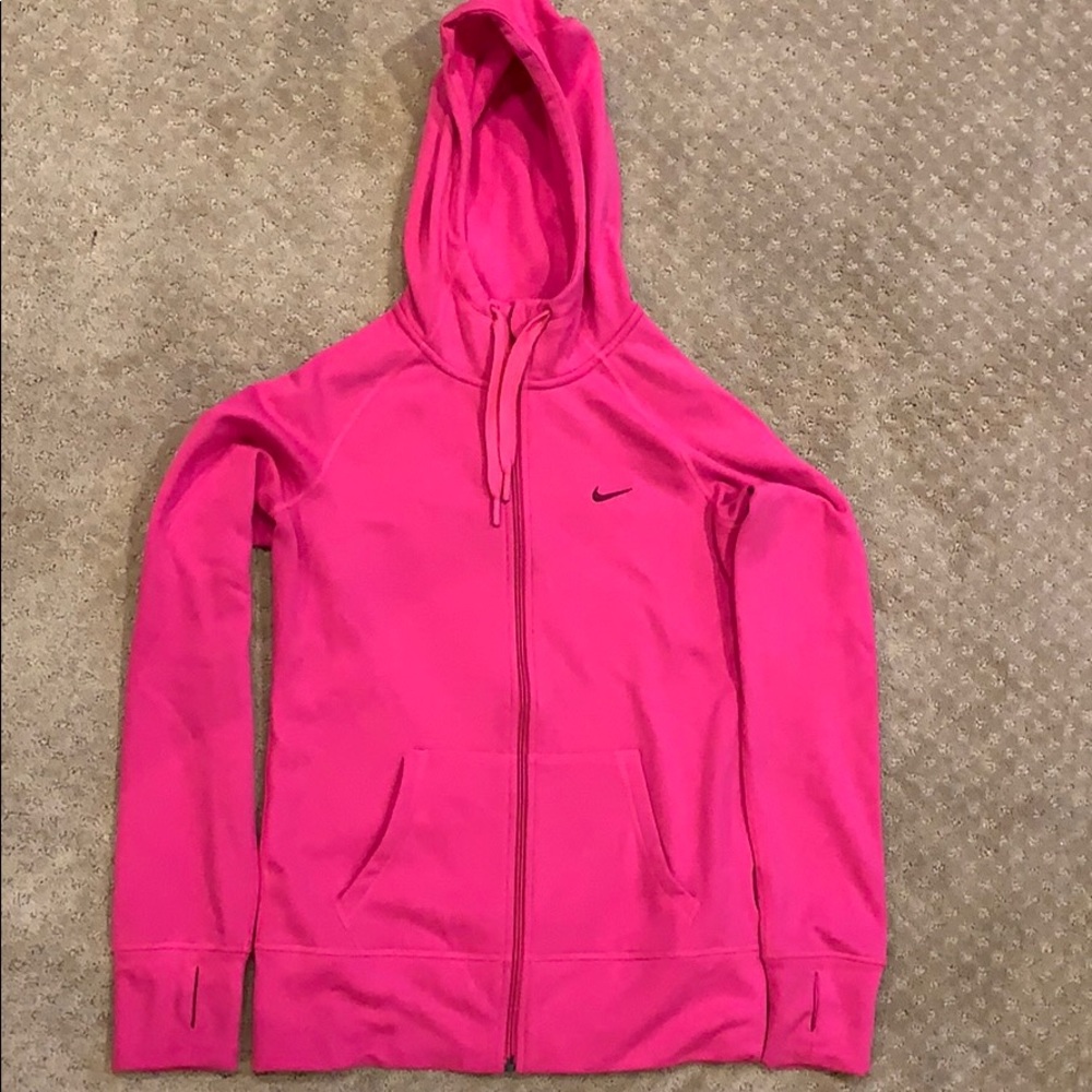 Nike workout jacket size small therma-fit